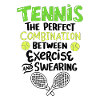 Funny tennis definition gift