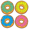Four doughnuts donuts