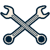 Maul ring key crossed