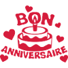 ajouter texte bon anniversaire gateau