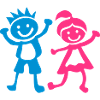 Boy girl children drawing 1401