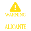 WARNING!: Alicante