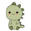 Sweet little dino