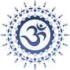 Om Sun Mandala Spiritual Yoga Mantra Symbol