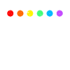Regenbogen LGBTQ Pride Dots