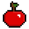 Pixel apple
