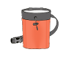 Klettern Kreidetasche Steinklettern Geschenk
