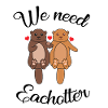 Otter Fischotter Liebe Lieben Verliebt Paar