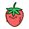 Cute strawberry