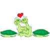 Naked Turtles Making Love