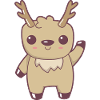 Reindeer kawaii