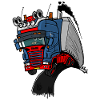 The flying skane man notext