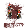 Motocross, père et fils