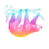 Sloth sloth retro