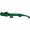 Krokodil lustig