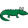 Crocodile douce aimante