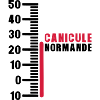 thermometre canicule normande humour
