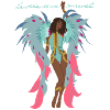 Samba dancer woman
