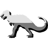 Saurier Dinosaurier Button