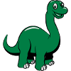 Dinosaur drôle douce