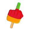 Lollipop Stinky finger Flutschfinger