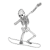 Cooles Snowboarder TShirt