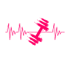 Dumbbell heartbeat ECG