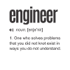 Funny Engineer Definition