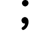 Semikolon - Informatiker Spruch Geschenk