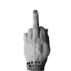 Heavy Metal middle finger