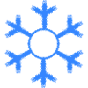 Snowflake winter cold cold