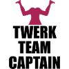twerk team captain logo rude