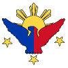 Philippines Flag Logo Print
