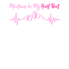 Mountains in my heartbeat pink