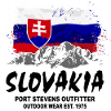 Slovakia - Mountains & Flag