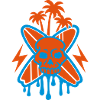 Surfing (Skull & Palms)