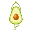 Avocado yoga