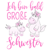 Ich bin bald große Schwester Einhorn