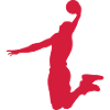 basketball player dunk