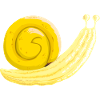 Banane Schnecke