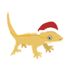 Christmas Crested Gecko