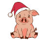 Pig Christmas