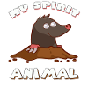 Mole, nearsighted, molehill gift