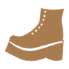 Brown Boot shoe