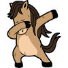 Figure de danse de cheval