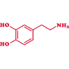 Dopamine Molecular Chemical Formula