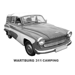 Wartburg 311 Camping DDR AWE Eisenach