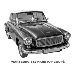 Wartburg 312 Hardtop Coupe DDR Eisenach AWE
