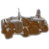 Vintage Tractors Rust Orange