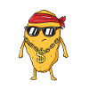 Chicken Nugget Noug Nuggs Fast Food Gangster Life